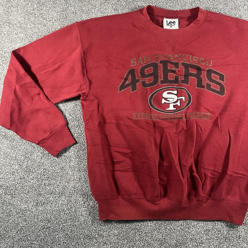 Vintage 90s San Francisco 49ers Lee Sport Sweatshirt … - Gem